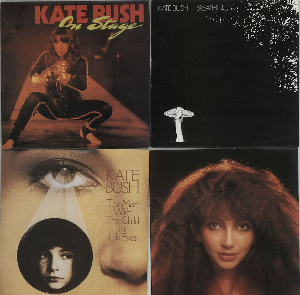 Kate Bush The Single File 1978-1983 - EX UK 7" single box set