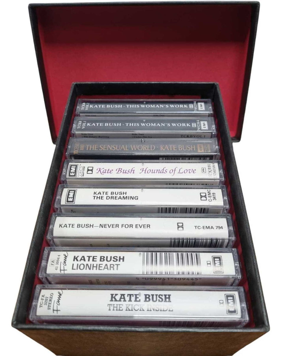 Kate Bush This Woman's Work 1978-1990 UK Cassette Box BUSXCTH340708