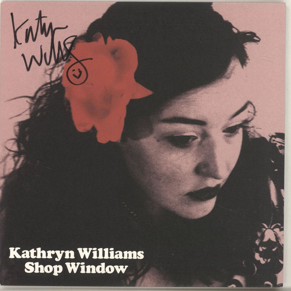 Kathryn Williams Shop Window - Autographed UK 7" vinyl single (7 inch record / 45) CAW008V