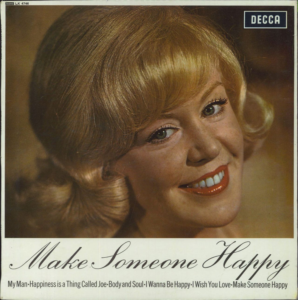 Kathy Kirby Make Someone Happy UK vinyl LP album (LP record) LK4746