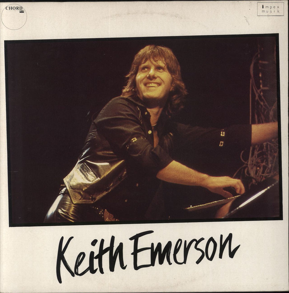 Keith Emerson Chord Sampler UK vinyl LP album (LP record) CHORDSAMPLER