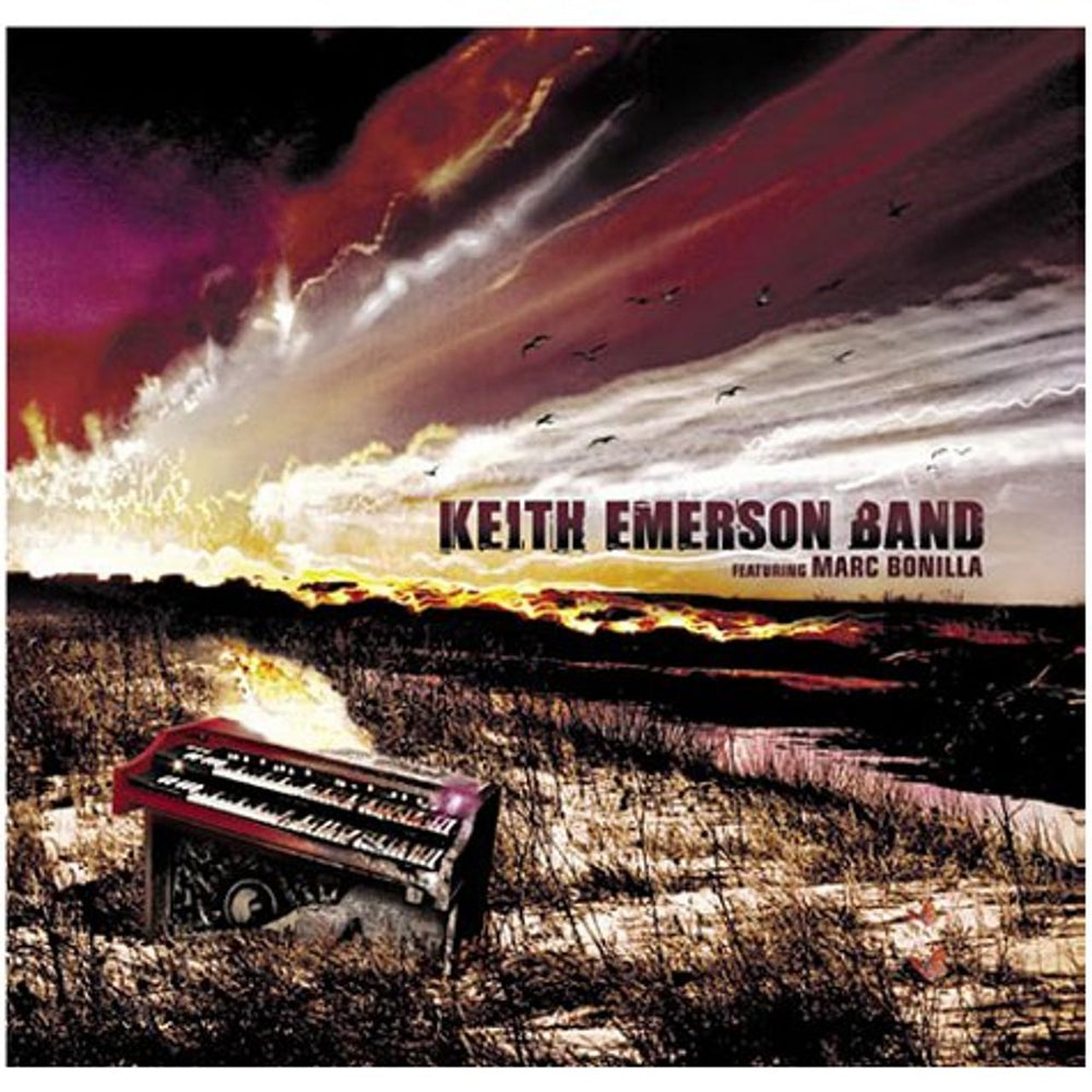 Keith Emerson Keith Emerson Band UK 2-disc CD/DVD set 0192328ERE