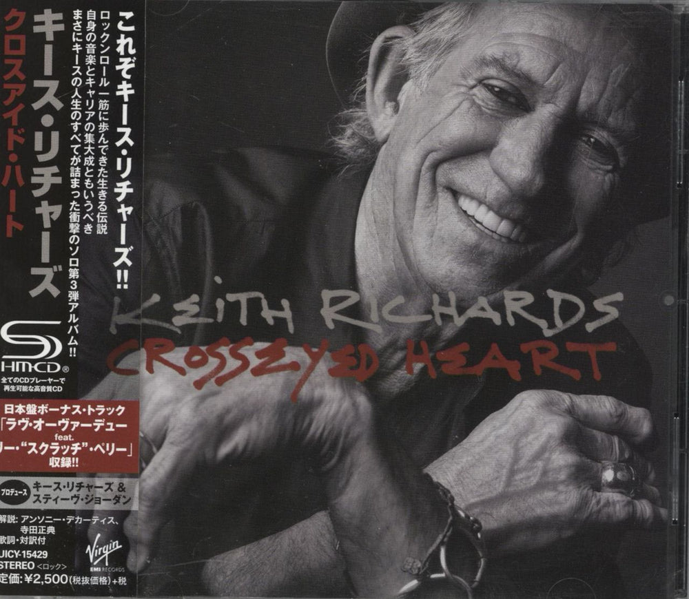 Keith Richards Crosseyed Heart - SHM-CD Japanese SHM CD UICY-15429