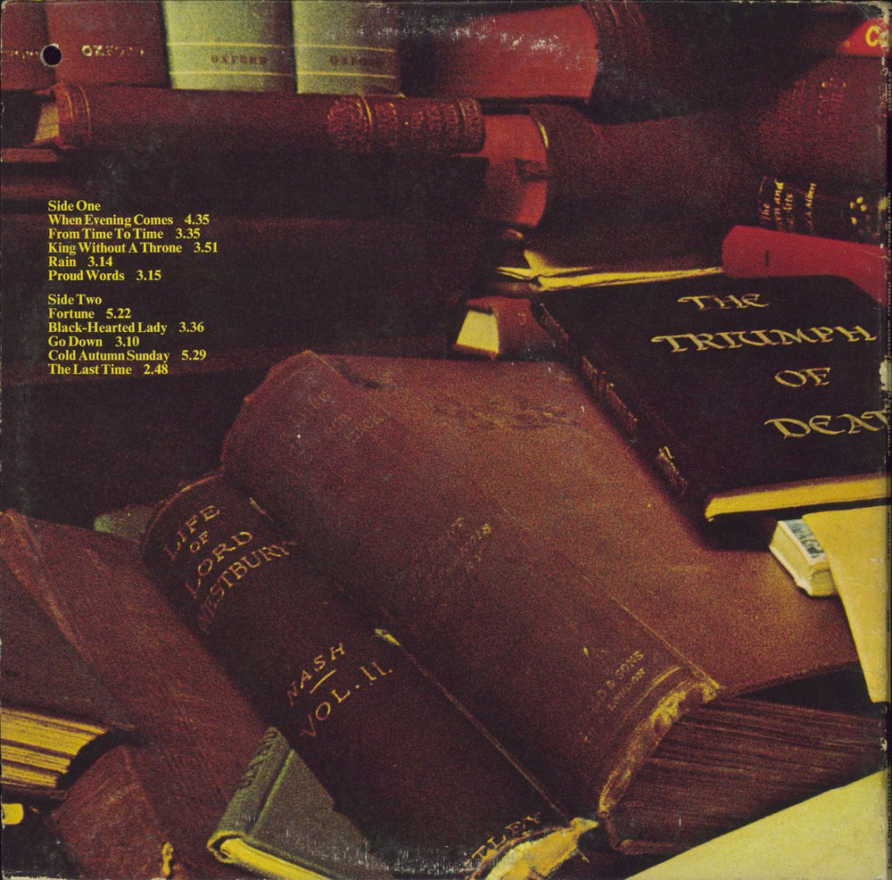 Ken Hensley Proud Words On A Dusty Shelf  - EX US vinyl LP album (LP record)