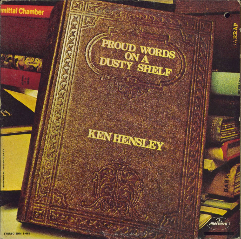 Ken Hensley Proud Words On A Dusty Shelf  - EX US vinyl LP album (LP record) SRM-1-661