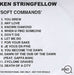 Ken Stringfellow Soft Commands UK Promo CD-R acetate CD-R ACETATE