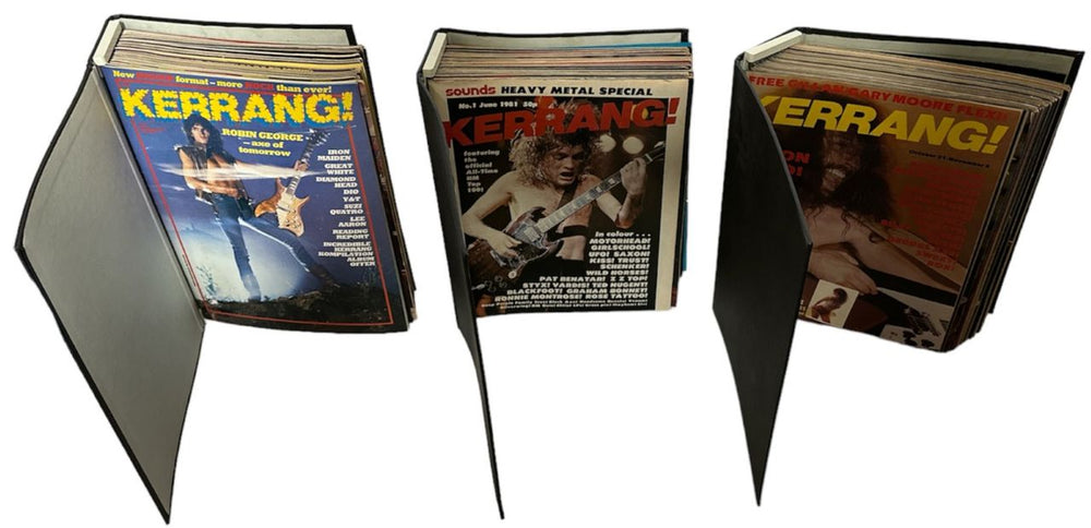 Kerrang! Magazine Collection of Issues from Numbers 1 to 104 [not consecutive] UK magazine K-ZMACO829804
