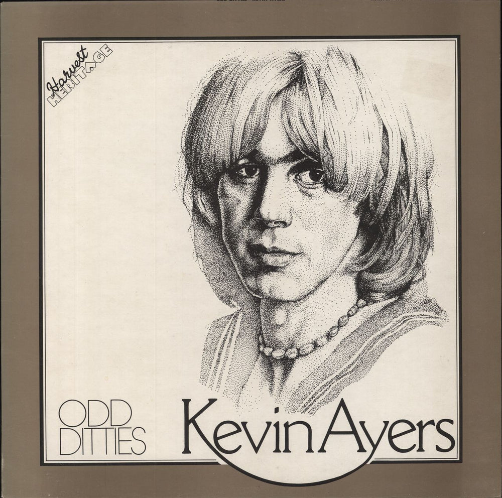 Kevin Ayers Odd Ditties UK vinyl LP album (LP record) SHSM2005