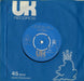 Kevin Johnson Rock And Roll (I Gave You The Best Years Of My Life) UK 7" vinyl single (7 inch record / 45) UKR84