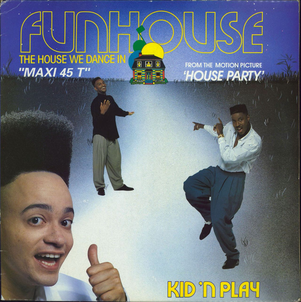 Kid 'n Play Funhouse (The House We Dance In) French 12" vinyl single (12 inch record / Maxi-single) 106196