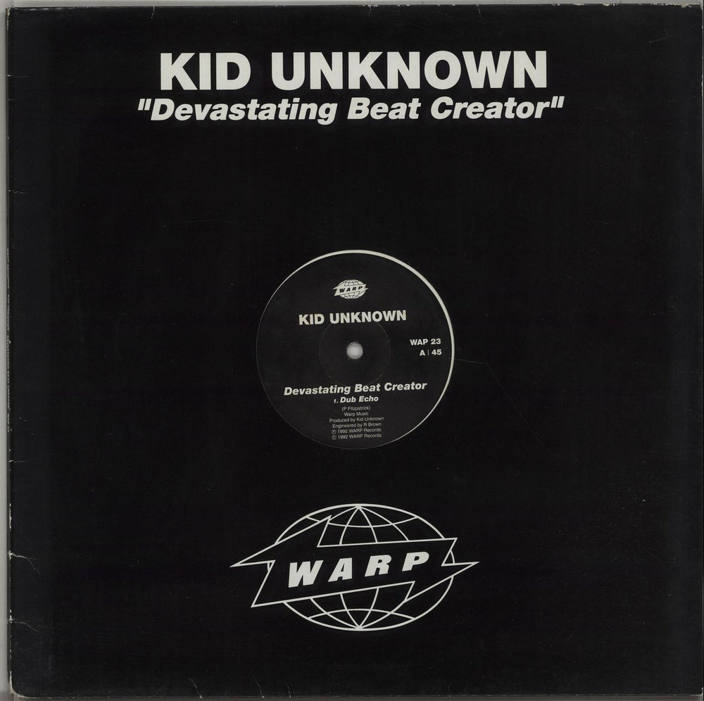 Kid Unknown Devastating Beat Creator UK 12" vinyl single (12 inch record / Maxi-single) WAP23