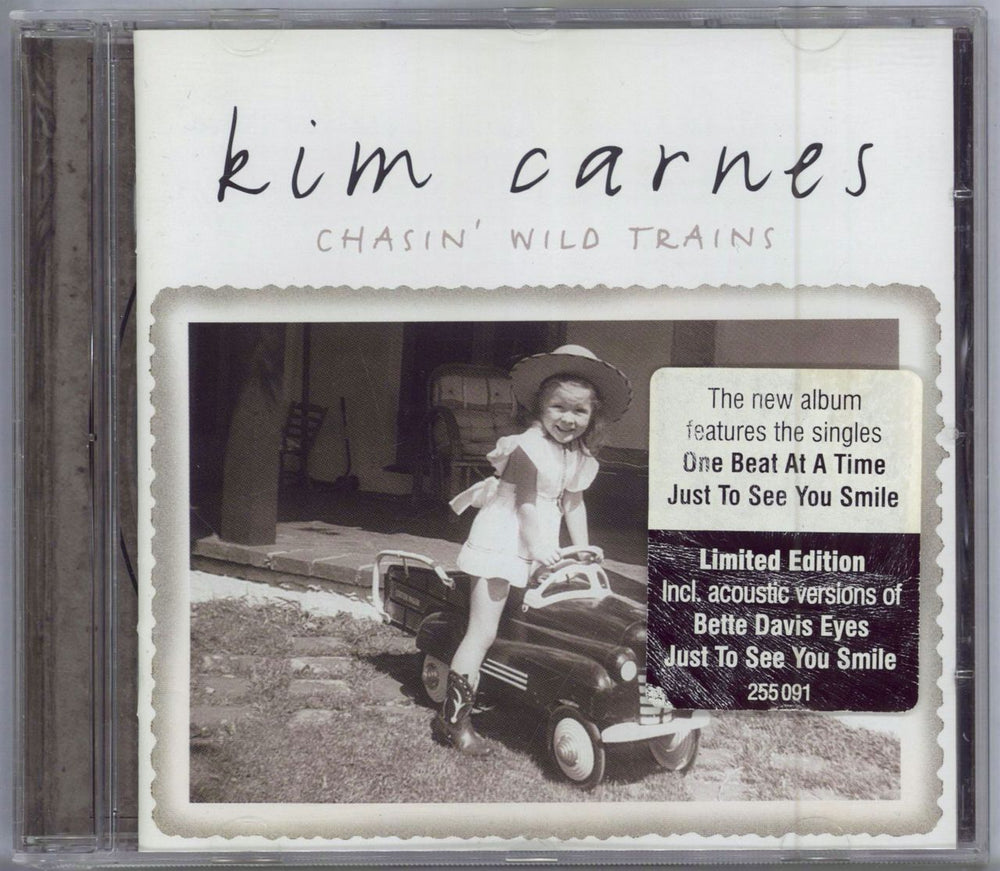 Kim Carnes Chasin' Wild Trains UK CD album (CDLP) 255082