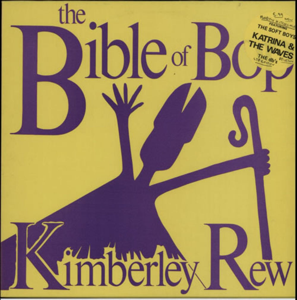 Kimberley Rew The Bible Of Bop UK 12" vinyl single (12 inch record / Maxi-single) P2003