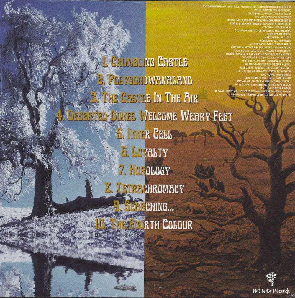 King Gizzard And The Lizard Wizard Polygondwanaland UK vinyl LP album (LP record)