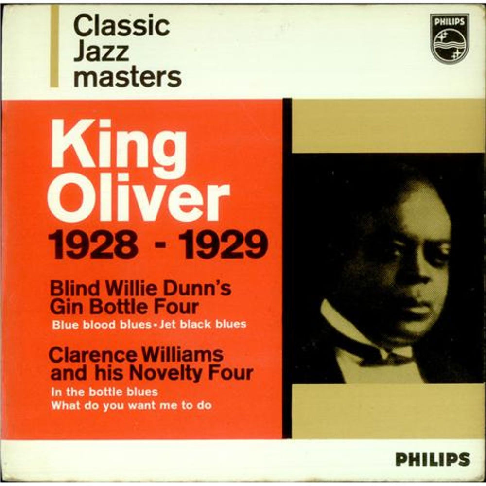 King Oliver King Oliver 1928-1929 EP UK 7" vinyl single (7 inch record / 45) BBE12493