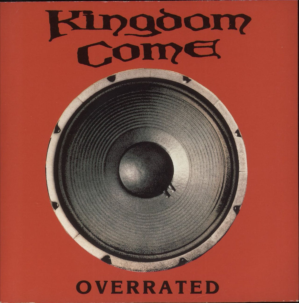 Kingdom Come (80s) Overrated UK 7" vinyl single (7 inch record / 45) KCS4