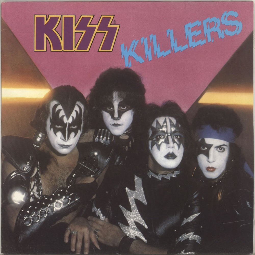 Kiss Killers Dutch vinyl LP album (LP record) 6302193