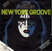 Kiss New York Groove - Blue Vinyl UK 7" vinyl single (7 inch record / 45) CAN135