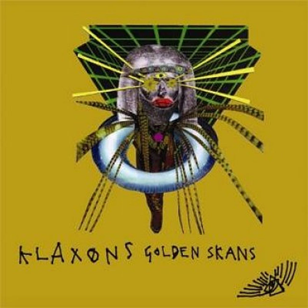 Klaxons Golden Skans UK CD single (CD5 / 5") RINSE2CD