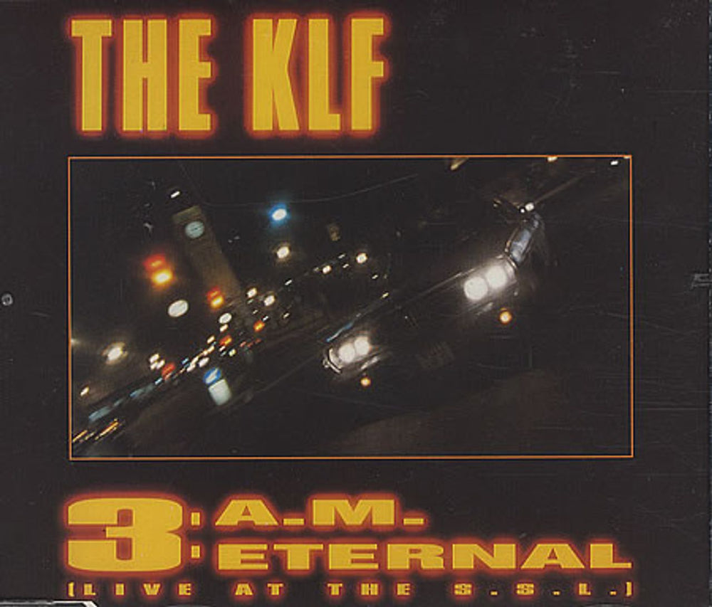 KLF 3 A.M Eternal UK CD single (CD5 / 5") KLF005CD