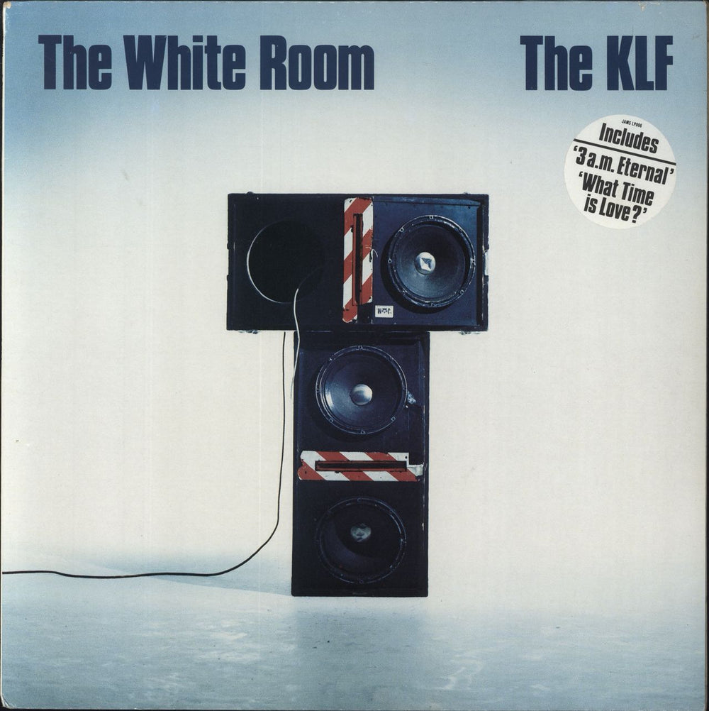 KLF The White Room UK vinyl LP album (LP record) JAMSLP006