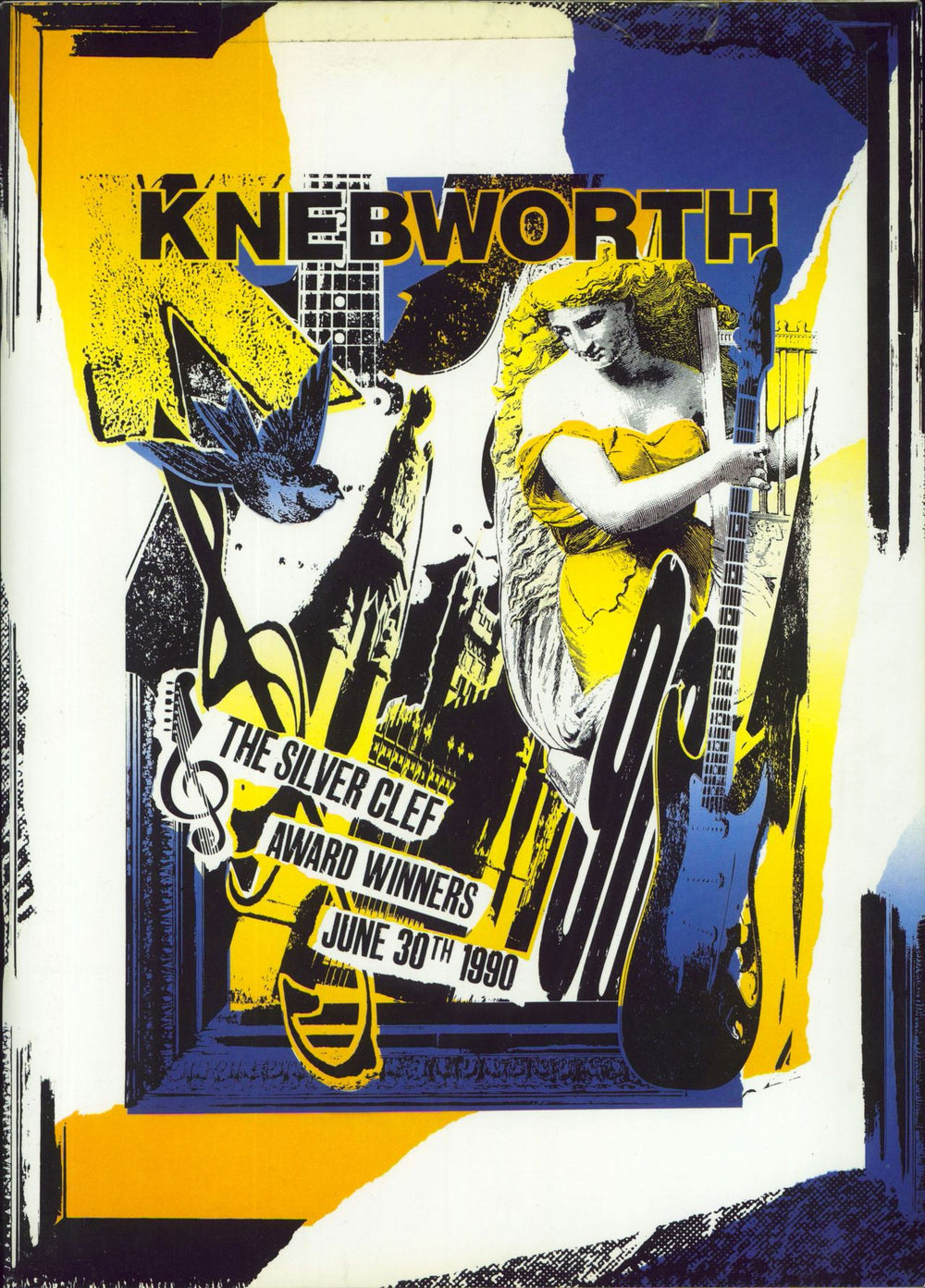 Knebworth Knebworth 1990 + Ticket Stub UK tour programme CONCERT PROGRAMME