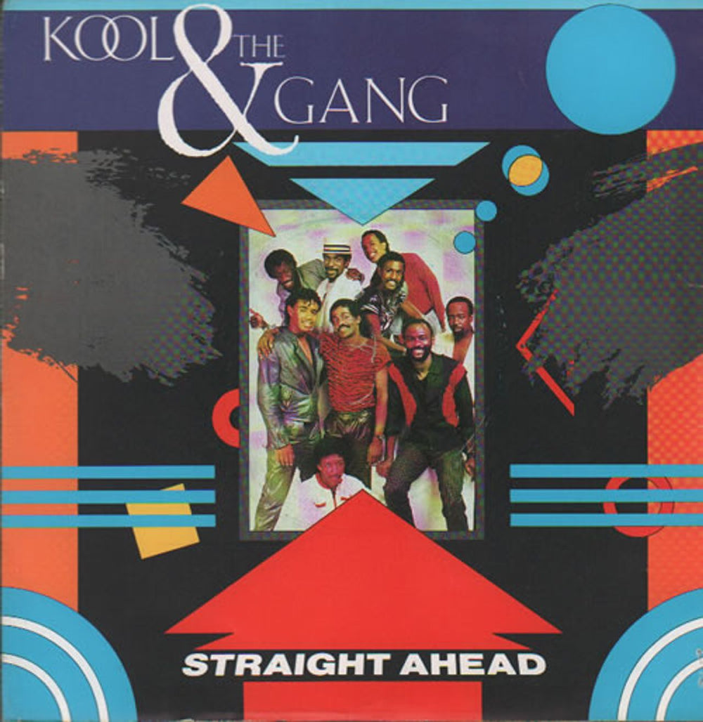 Kool & The Gang Straight Ahead UK 7" vinyl single (7 inch record / 45) DE15