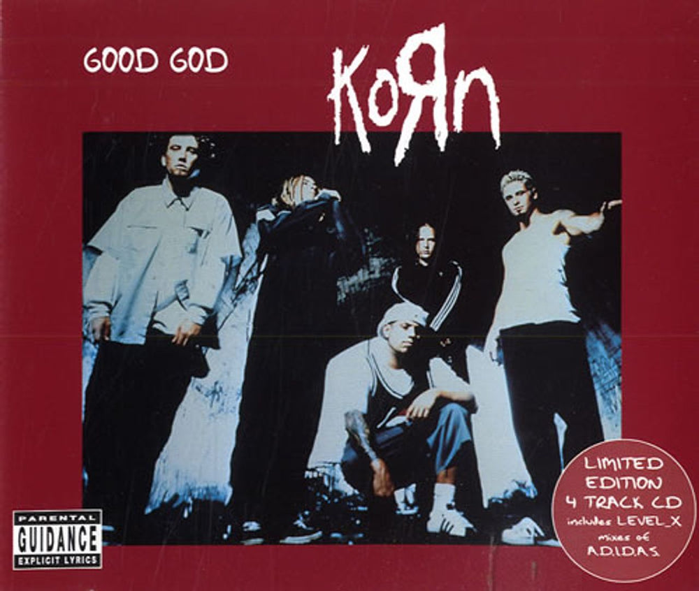 Korn Good God - Level X Mixes UK CD single (CD5 / 5") 664658-5