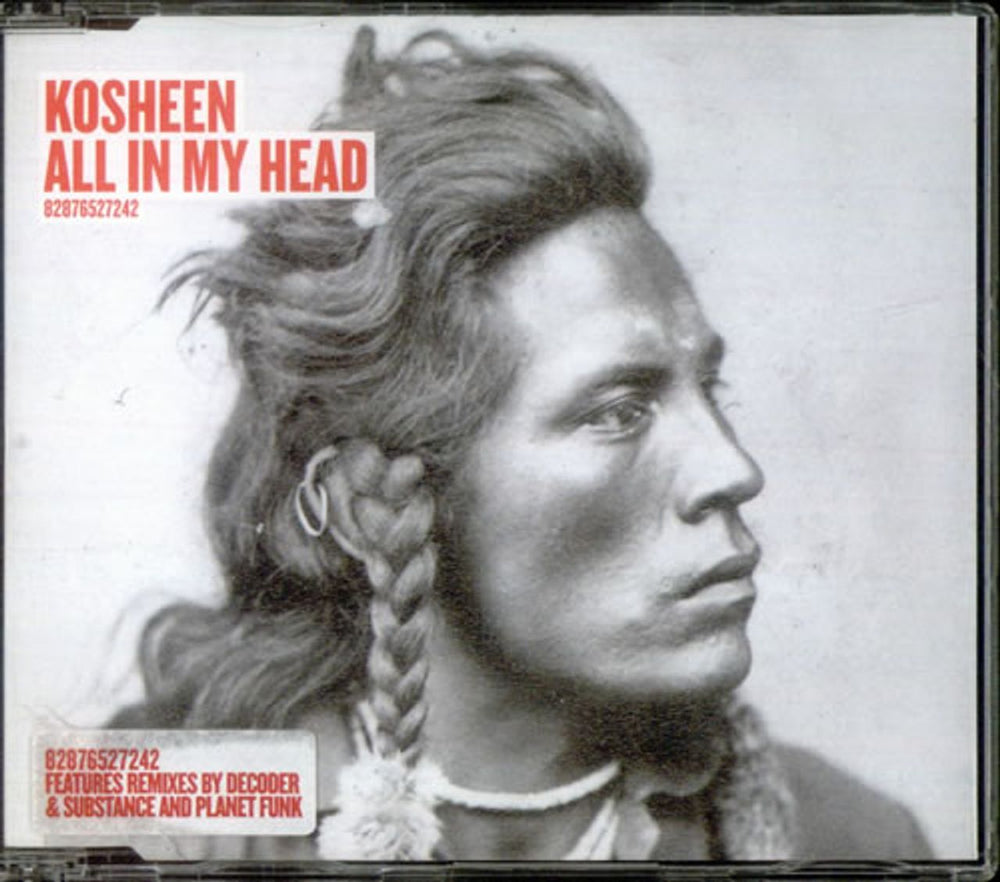 Kosheen All In My Head UK CD single (CD5 / 5") 82876527242