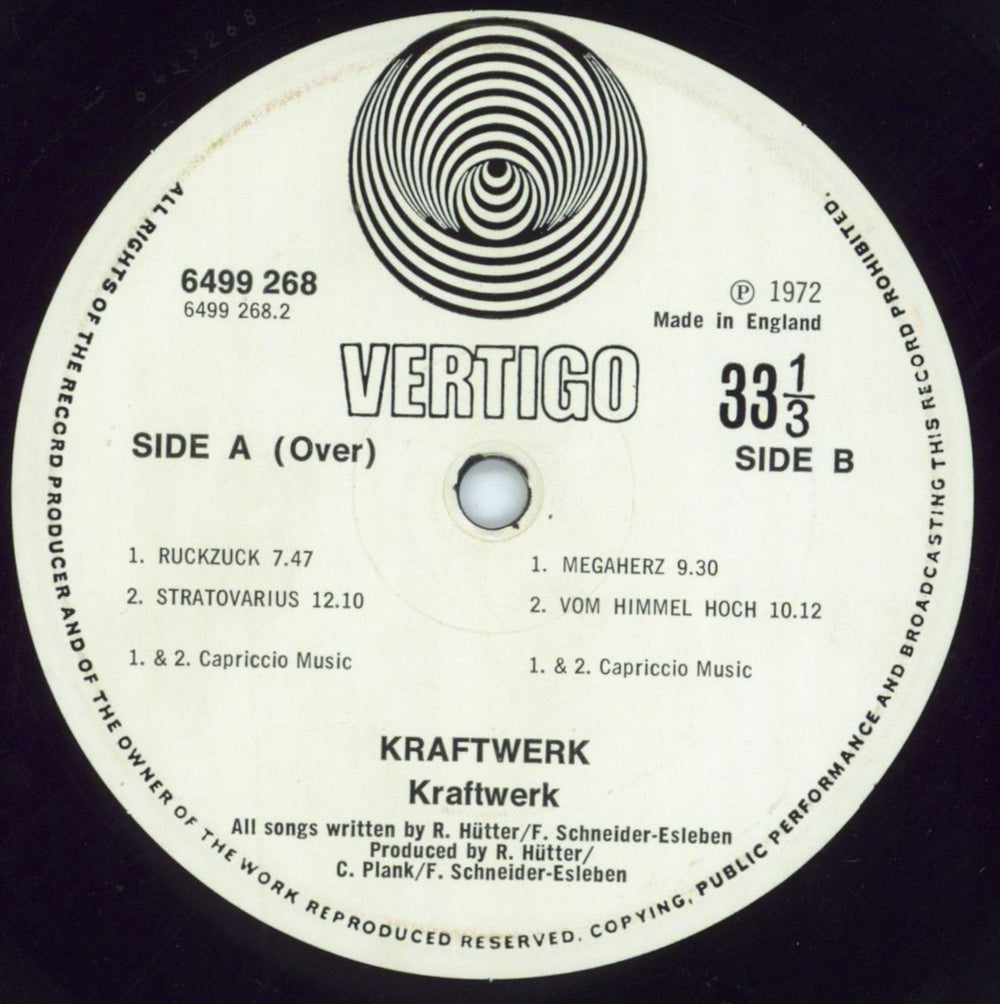 Kraftwerk Kraftwerk - 1st - VG UK 2-LP vinyl record set (Double LP Album) KRA2LKR810206