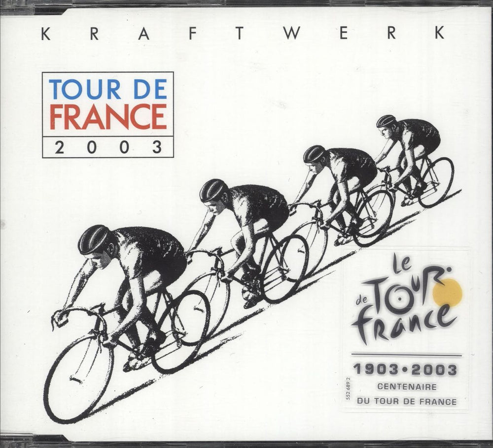 Kraftwerk Tour De France 2003 UK CD single (CD5 / 5") CDEM626