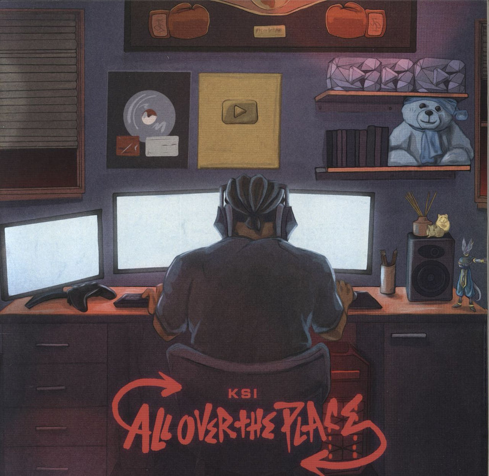 KSI All Over The Place - GOTD VINYL UK vinyl LP album (LP record) 538676771