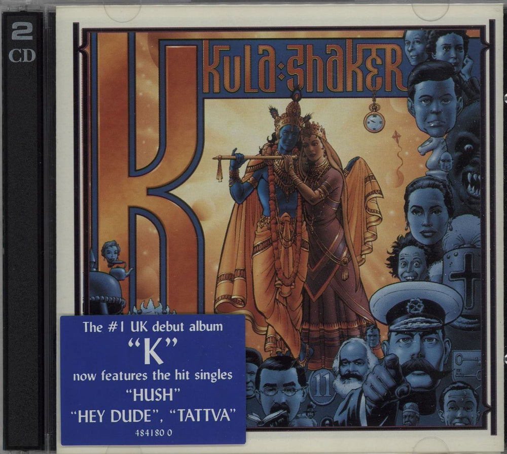 Kula Shaker K + Bonus disc Australian 2 CD album set (Double CD) 484180.5