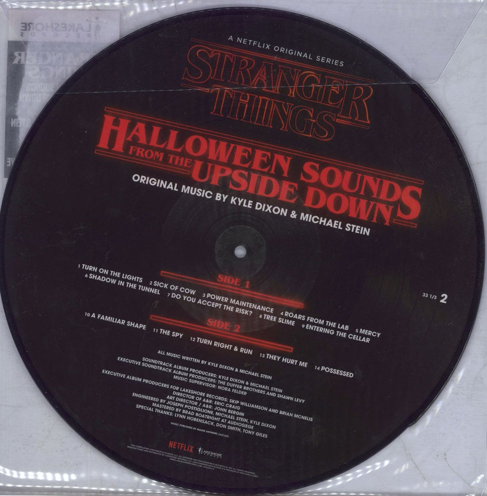 Kyle Dixon & Michael Stein Stranger Things: Halloween Sounds From The Upside Down US picture disc LP (vinyl picture disc album) 780163528121