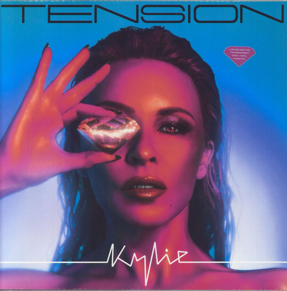 Kylie Minogue Tension: Amazon Exclusive - Pink Vinyl - Sealed UK vinyl LP album (LP record) 538927911