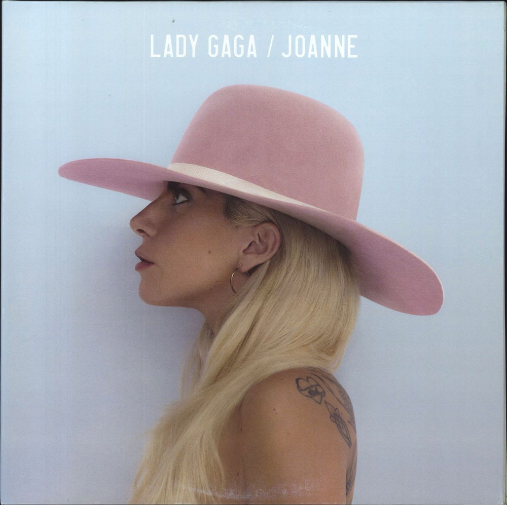 Lady Gaga Joanne UK 2-LP vinyl record set (Double LP Album) 00602557205152