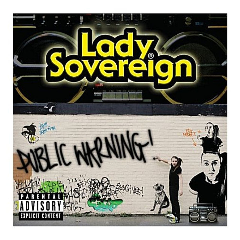 Lady Sovereign Public Warning - Special Edition UK CD album (CDLP) 1722877