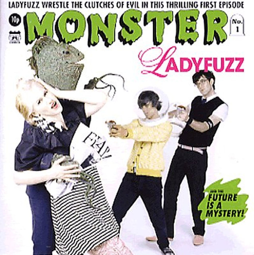Ladyfuzz Monster UK 3" CD single (CD3) TRANS013CD