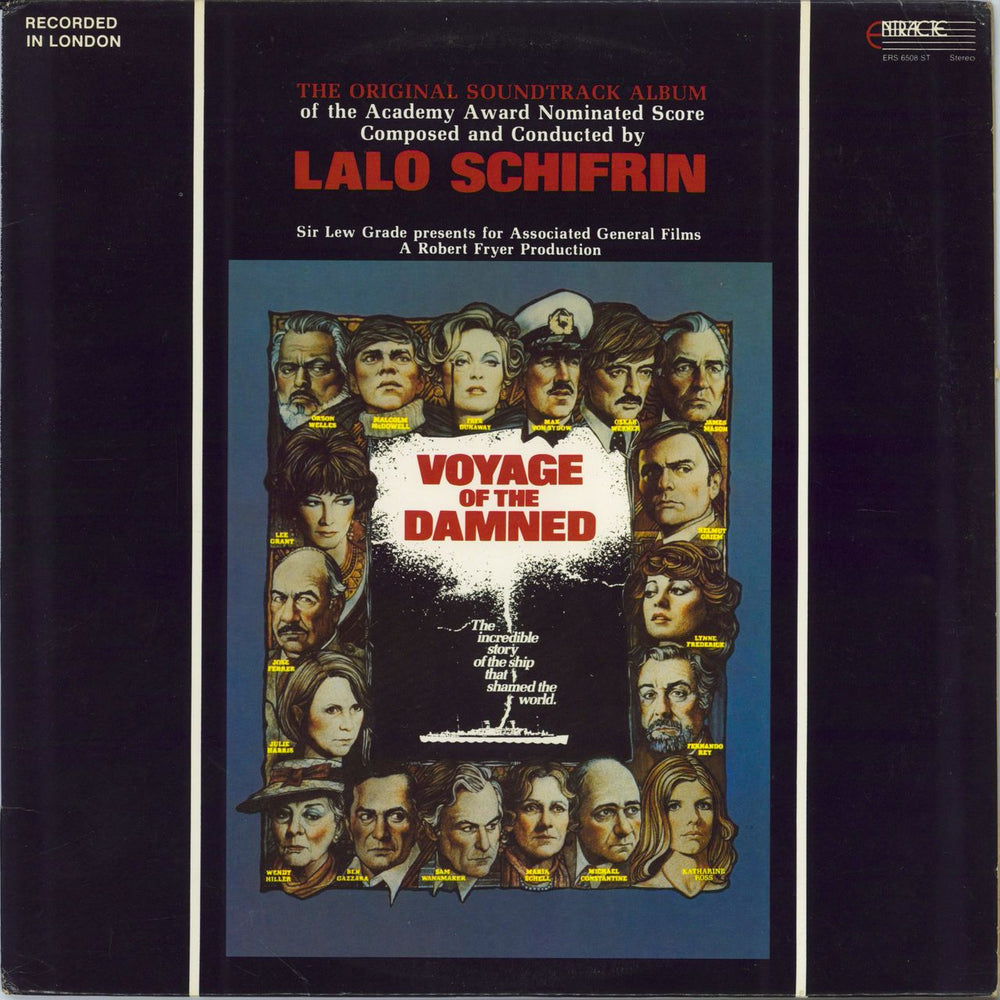 Lalo Schifrin Voyage Of The Damned US vinyl LP album (LP record) ERS6508-ST