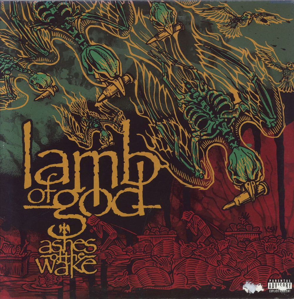 Lamb Of God Ashes Of The Wake US vinyl LP album (LP record) 88697293101