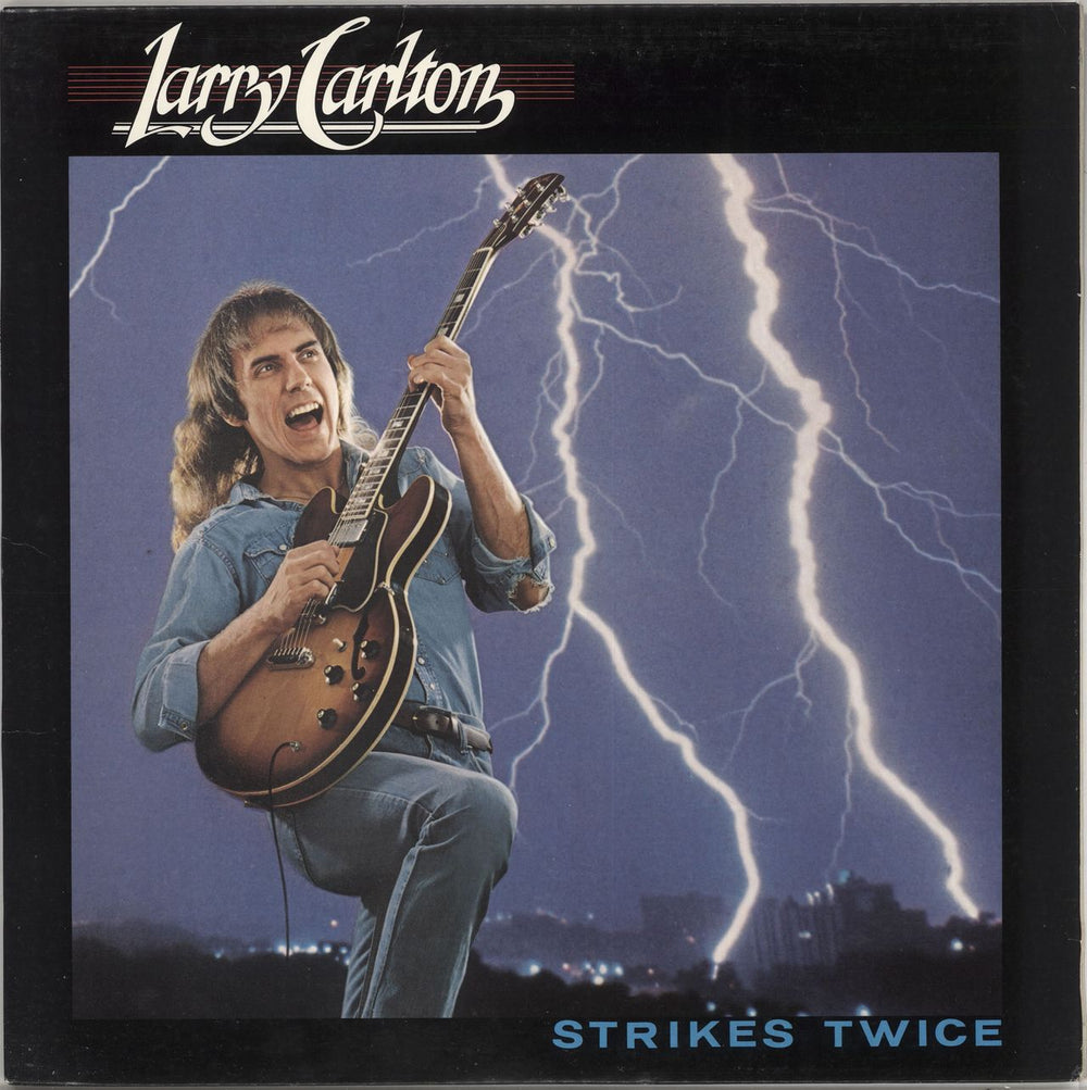 Larry Carlton Strikes Twice US vinyl LP album (LP record) BSK3380