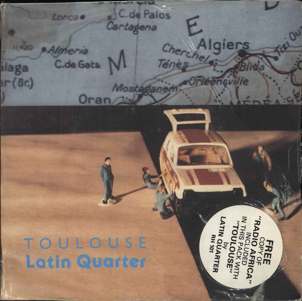 Latin Quarter Toulouse / Radio Africa - Double pack UK 7" vinyl single (7 inch record / 45) RH101