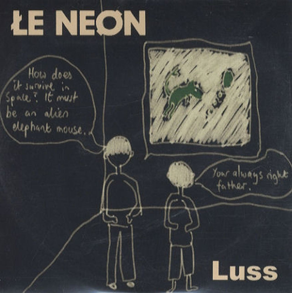 Le Neon Luss UK Promo CD album (CDLP) NONG30CD