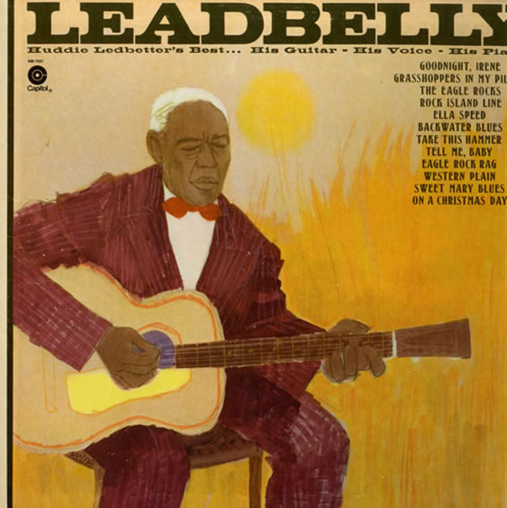 Leadbelly Huddie Ledbetter's Best US vinyl LP album (LP record) SM-1821