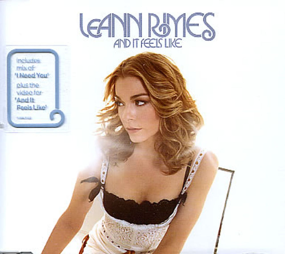 Leann Rimes And It Feels Like UK 2-CD single set (Double CD single) LRI2SAN360069