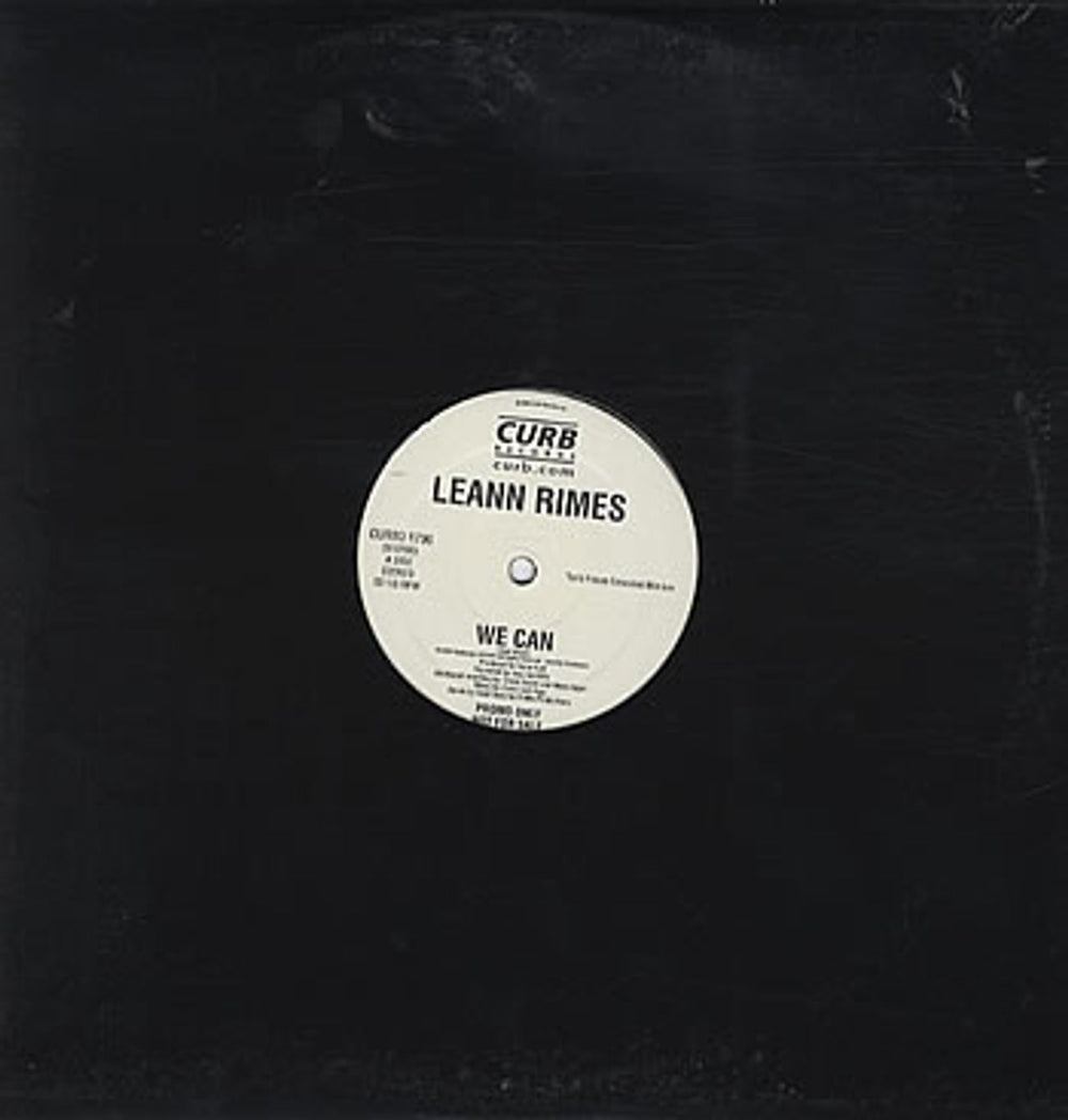 Leann Rimes We Can US Promo 12" vinyl single (12 inch record / Maxi-single) CURBD1796