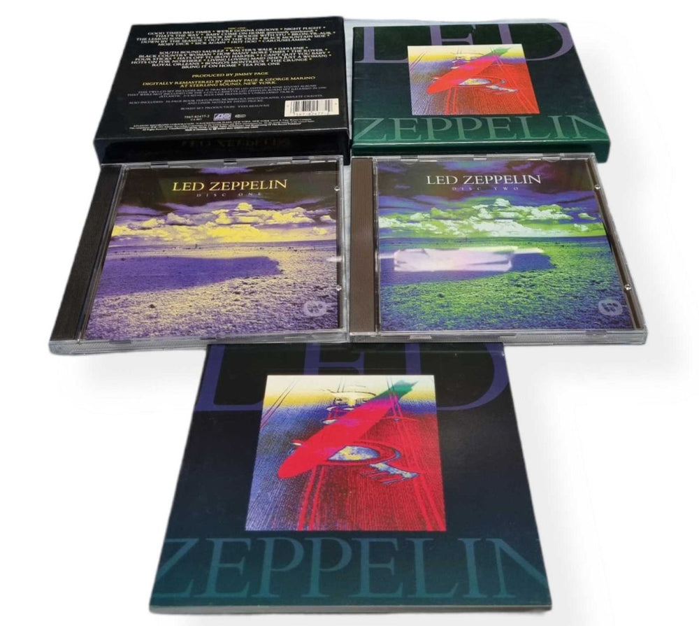 Led Zeppelin Boxed Set 2 German 2 CD album set (Double CD) ZEP2CBO348793