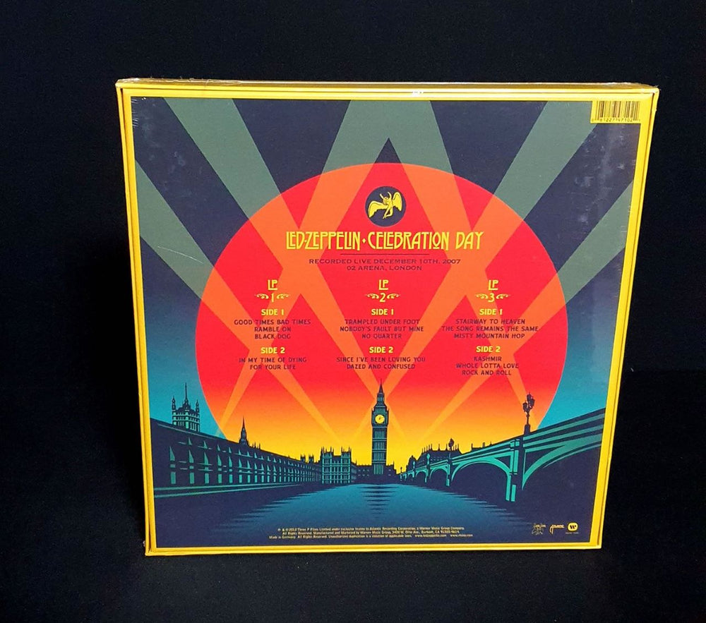Led Zeppelin Celebration Day - Sealed UK Vinyl Box Set 081227971021