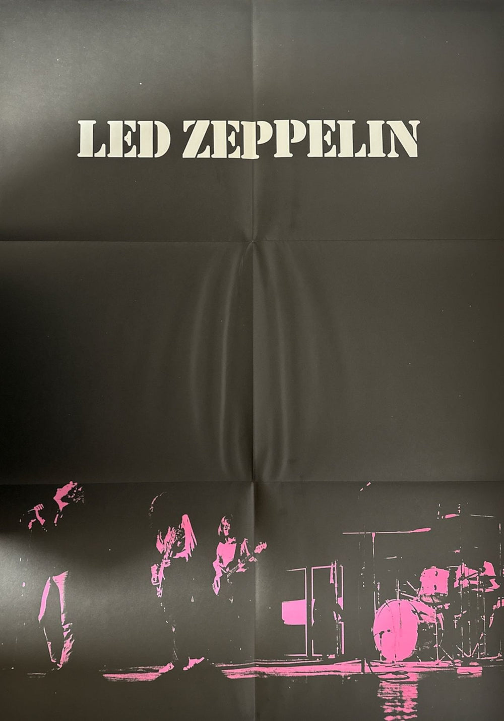 Led Zeppelin Led Zeppelin - ¥2,300 Obi + poster Japanese vinyl LP album (LP record)