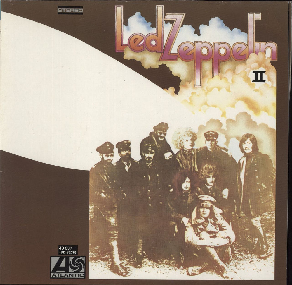 Led Zeppelin Led Zeppelin II - 80s German vinyl LP album (LP record) K40037